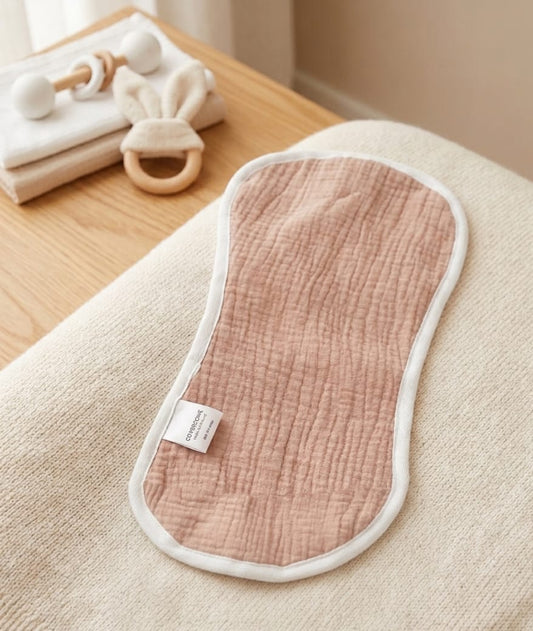 The Never-Soak-Through Burp Cloths