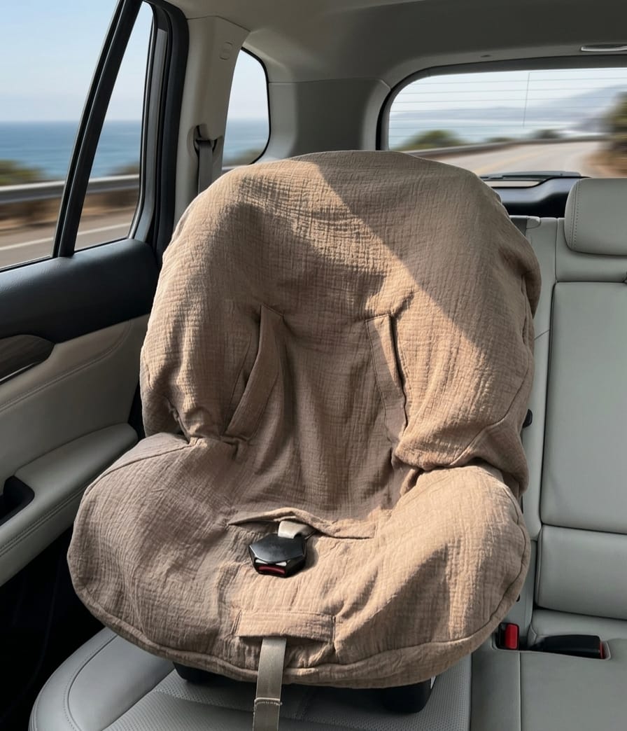 The Spill-Proof Car Seat Cover